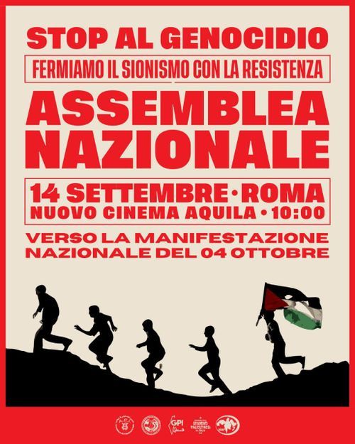 Stop al Genocidio - Assemblea Nazionale