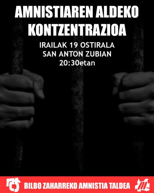 AMNISTIAREN ALDEKO KONTZENTRAZIOA 