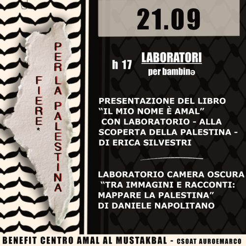 FIERE* PER LA PALESTINA 